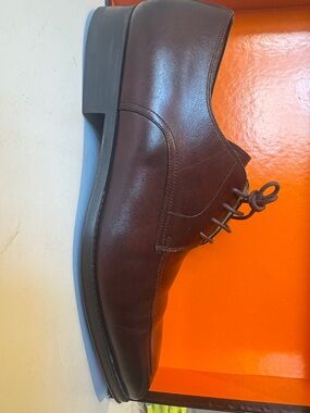Magnanni Dark Brown Leather Derby Shoes